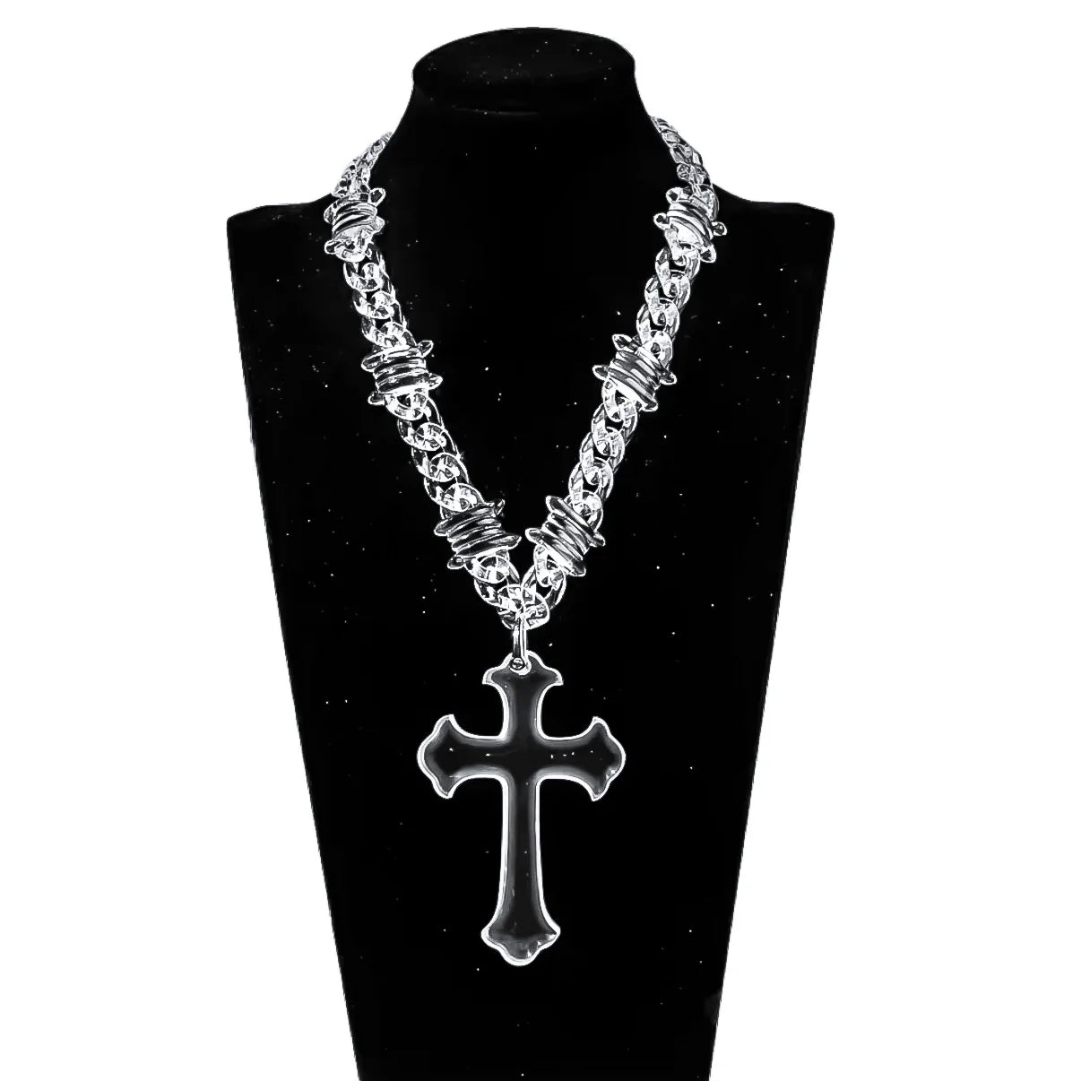 Phantom Cross Link Necklace