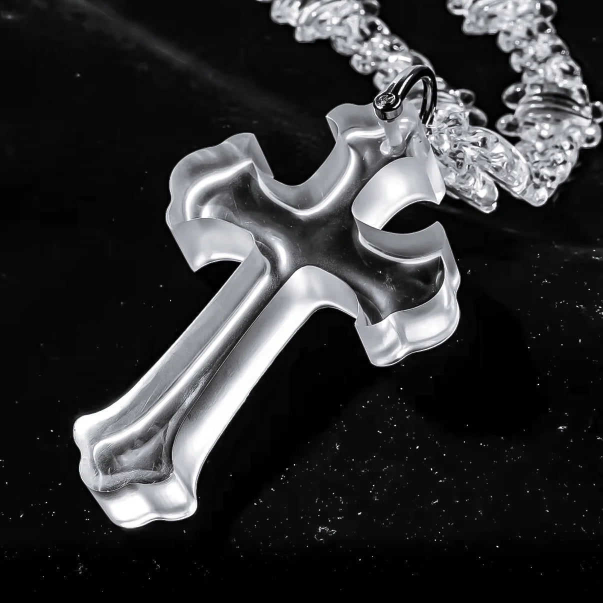 Phantom Cross Link Necklace