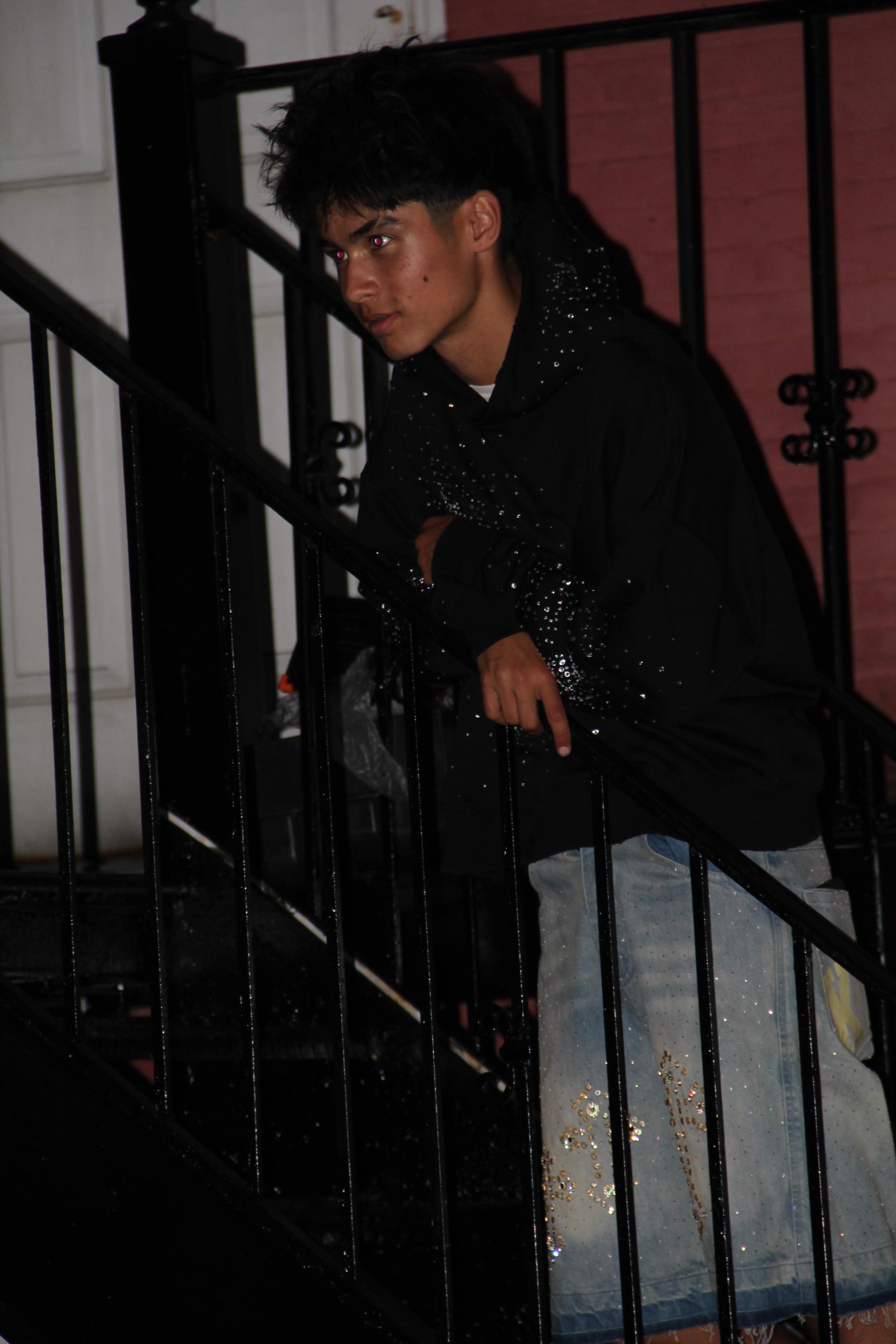 Kyrios Rhinestone hoodie